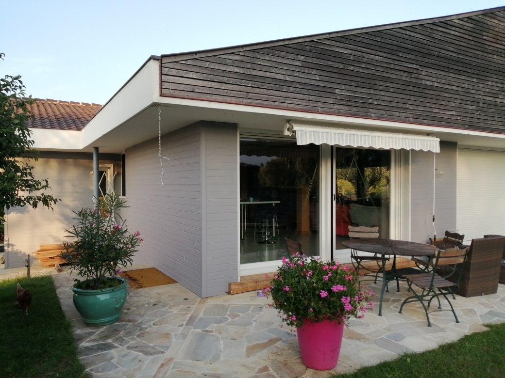 Isolation façade baie vitrée