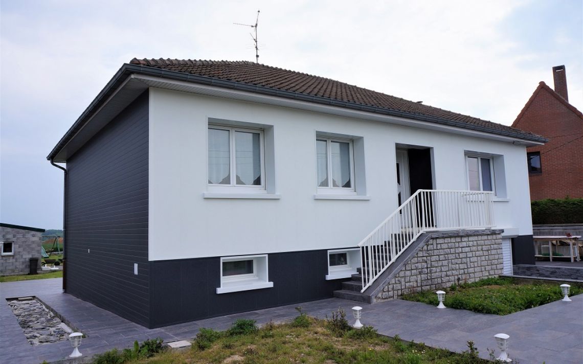 Embellissement d'une maison des années 60