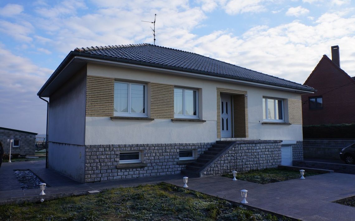 Embellissement d'une maison des années 60