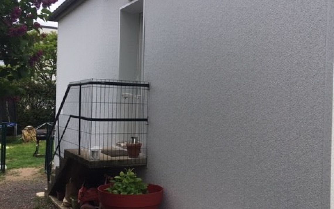 Embellissement de façades et isolation thermique d’une maison jumelée –