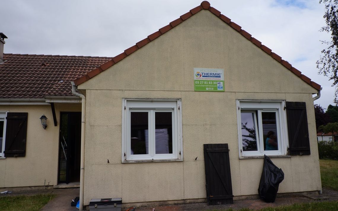 Embellissement et isolation d'un pavillon