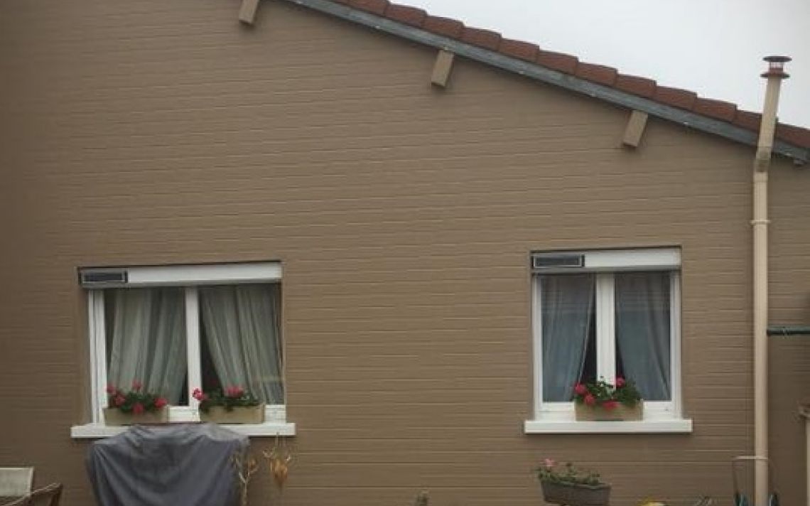 Embellissement et isolation de deux façades d'une maison des années 1900