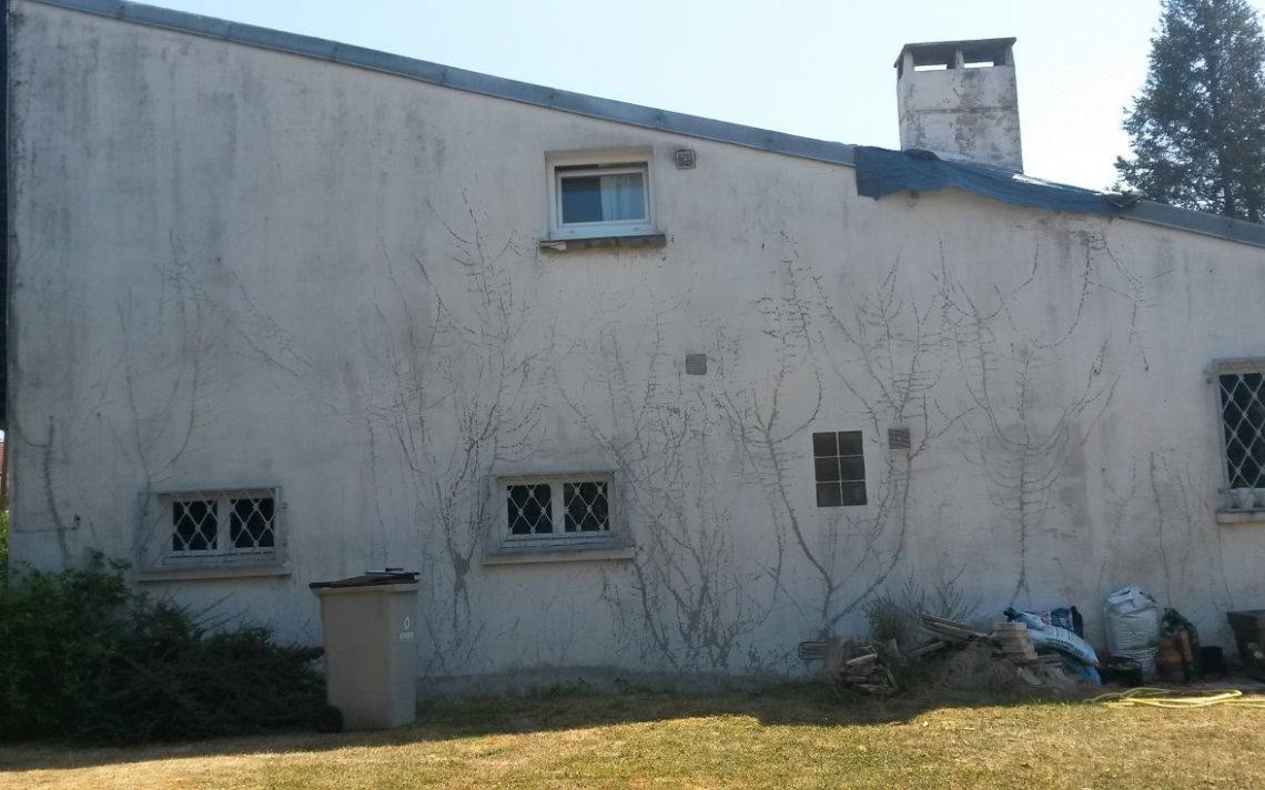 Isolation des demi pignons exposés Est.