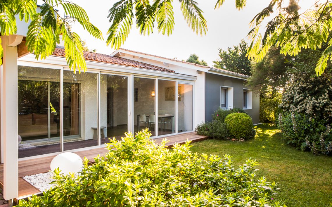 Isolation des façades d'une maison de plain-pied