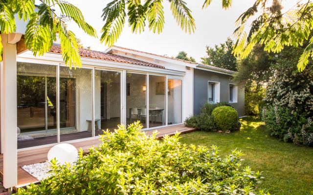 Isolation des façades d'une maison de plain-pied