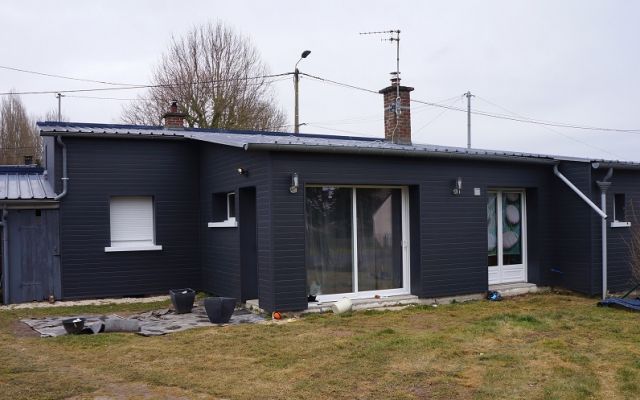 Isolation des murs extérieurs d'une maison à Beugnâtre