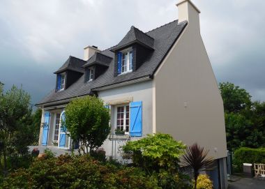 Isolation des pignons d'une maison Néo-bretonne