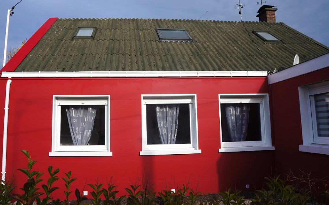 Isolation et embellissement d'une maison à Prouvy