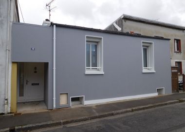 Isolation par l’extérieur d'une maison à Brest