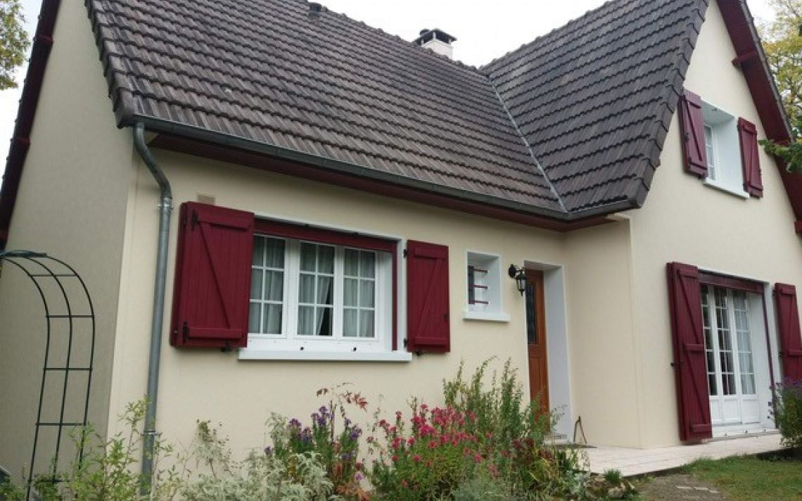 Isolation par l'extérieur d'une maison traditionnelle dans les Yvelines