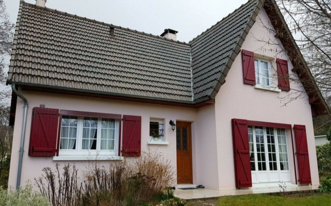 Isolation par l'extérieur d'une maison traditionnelle dans les Yvelines