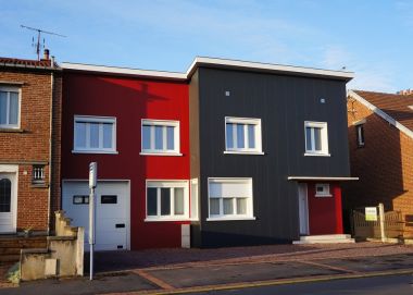 Isolation par l'extérieur et embellissement d'une maison à Dainville