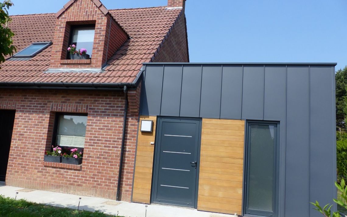 Isolation thermique d'une extension de maison