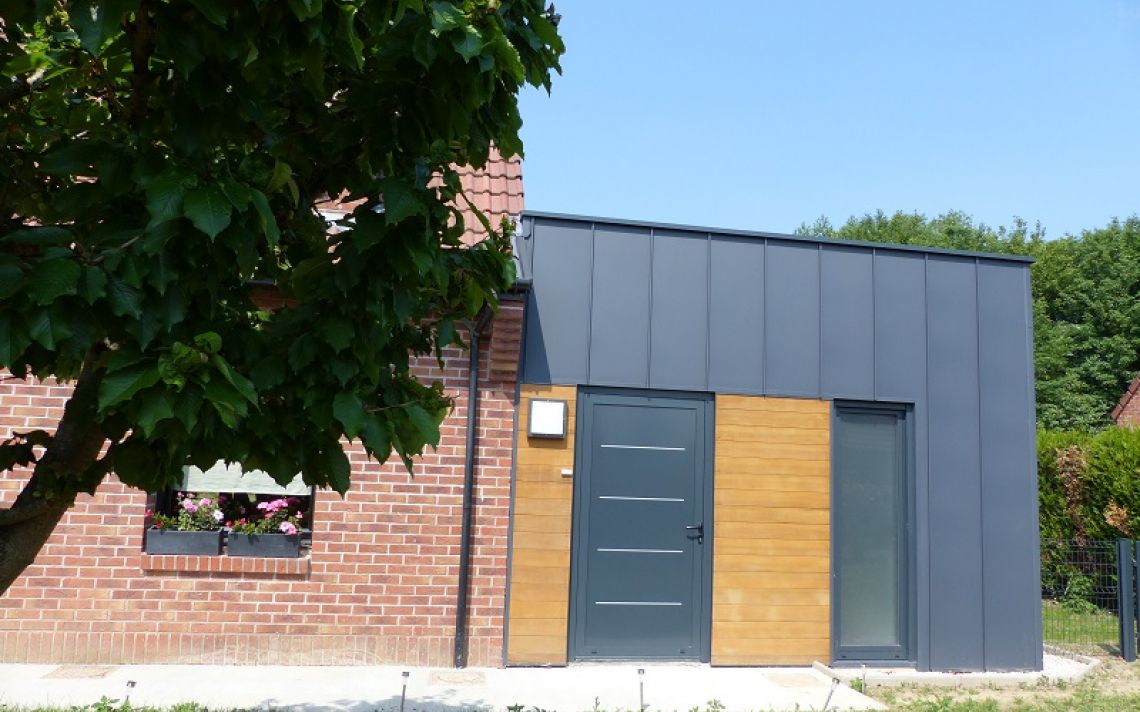 Isolation thermique d'une extension de maison