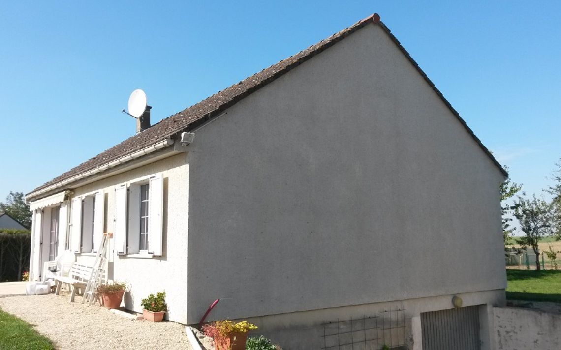 Isolation thermique d'une maison de plain-pied