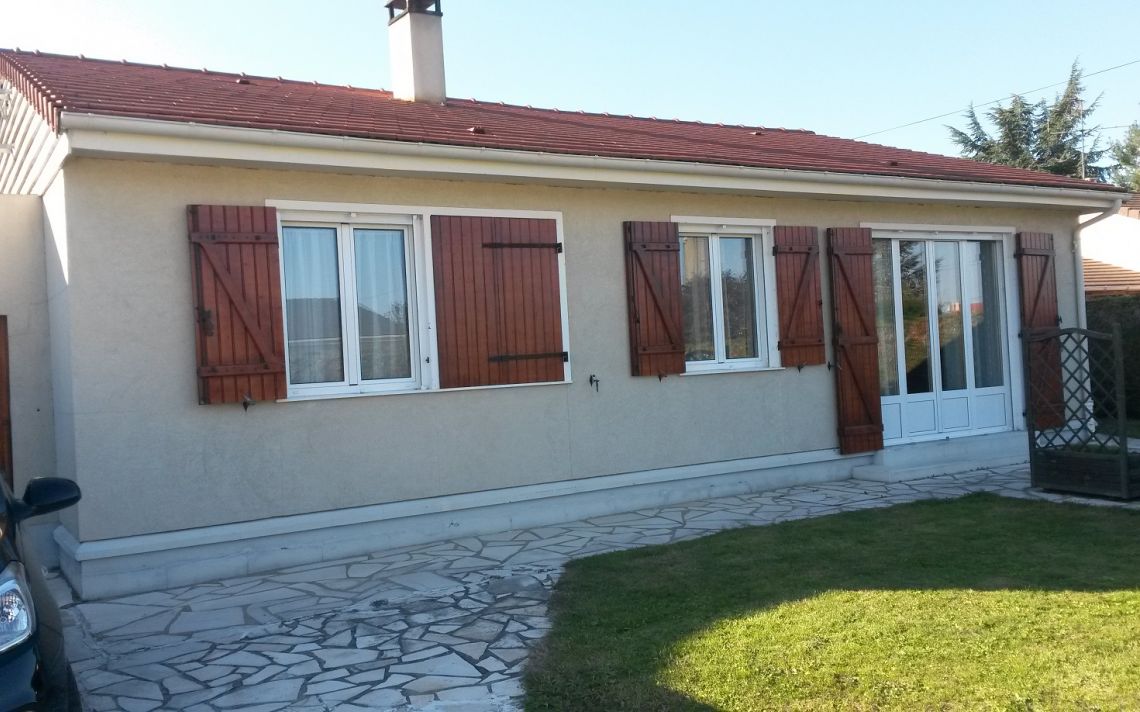 Isolation thermique d'une maison de plain-pied