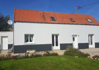 Isolation thermique des façades d'une maison de campagne