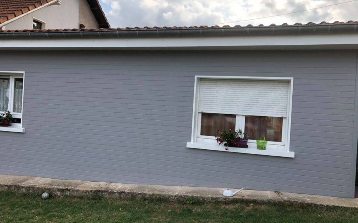 Isolation thermique des façades extérieures d’une maison jumelée