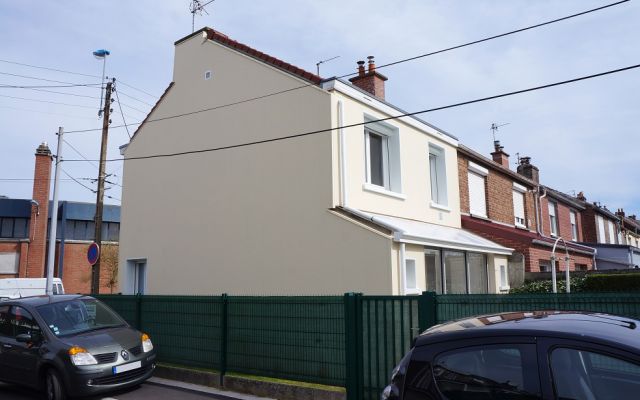 Isolation thermique des murs extérieurs d'une maison