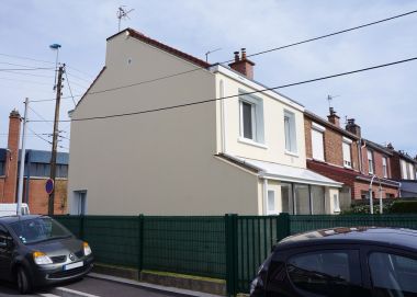 Isolation thermique des murs extérieurs d'une maison