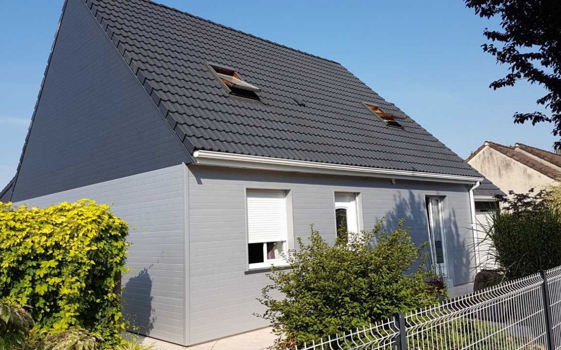 Isolation thermique et protection de façades d'une maison datant des années 80