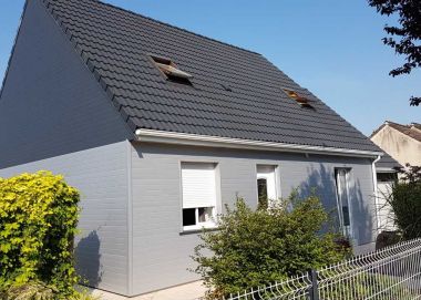 Isolation thermique et protection de façades d'une maison datant des années 80