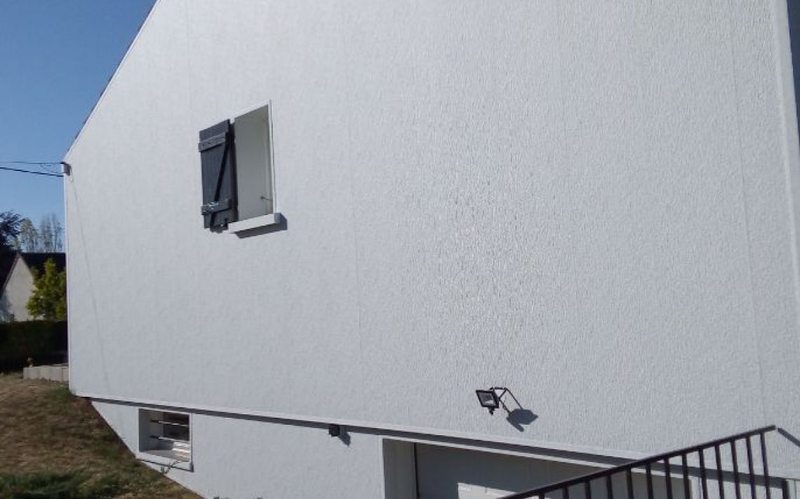 Isolation thermique et protection de façades d'une maison de 140m2