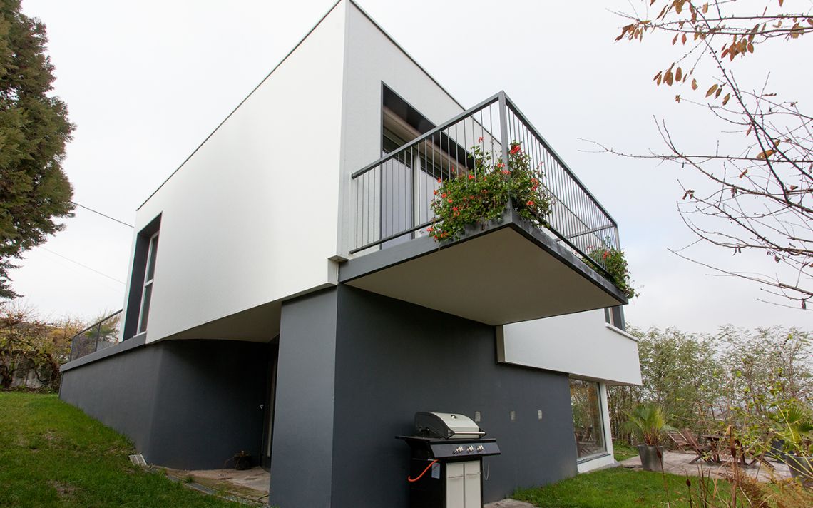 Isolation thermique - maison d’architecte des années 60