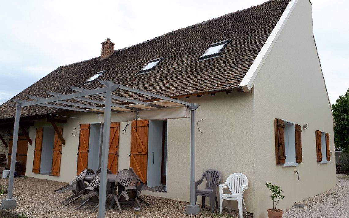 Rénovation d'une ancienne ferme en pierres