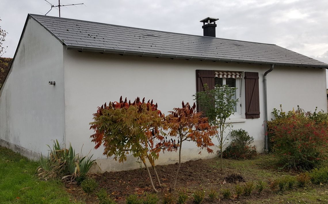 Rénovation thermique d'un pavillon de plain-pied dans le Loiret