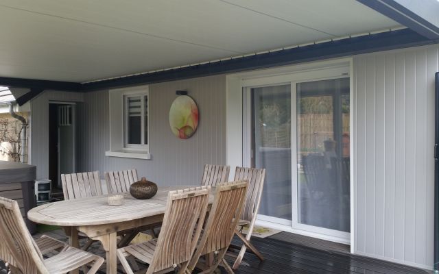 Rénovation thermique d'une façade ouest et son retour