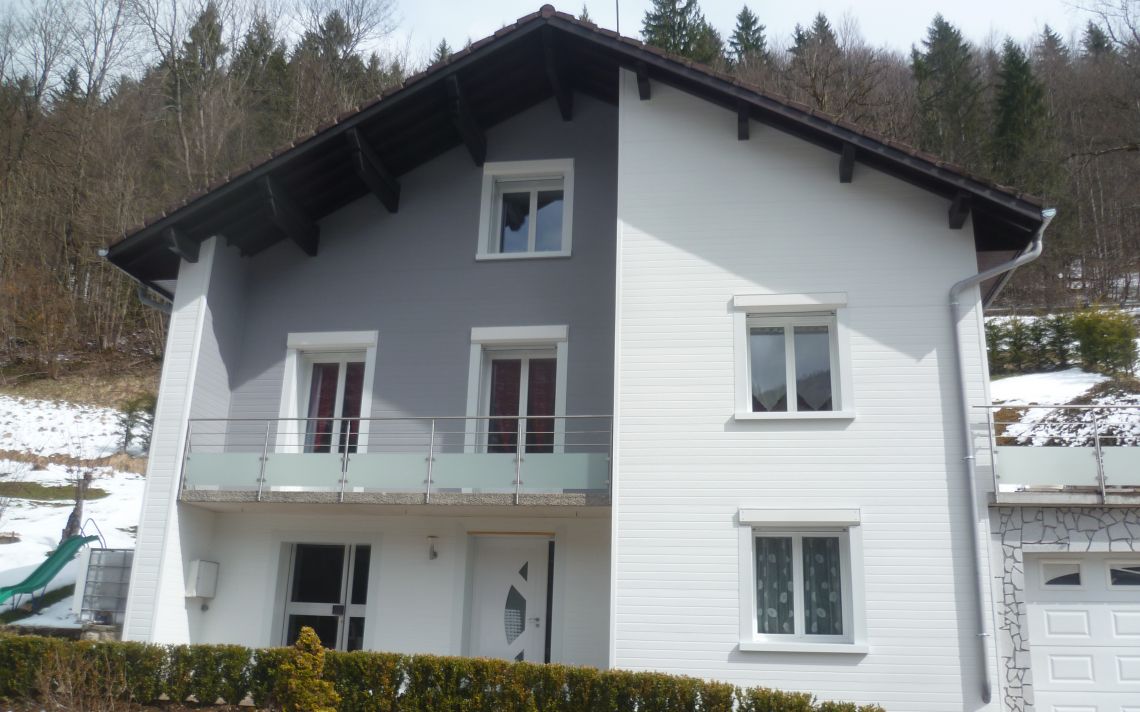 Rénovation thermique d'une maison avec pignons