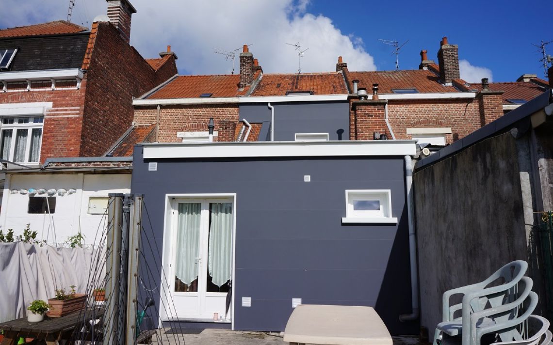 Rénovation thermique d'une maison de ville type 1930