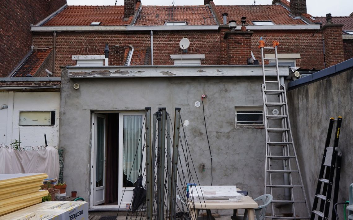 Rénovation thermique d'une maison de ville type 1930