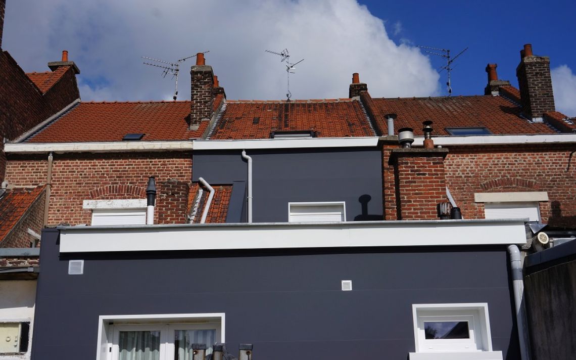 Rénovation thermique d'une maison de ville type 1930