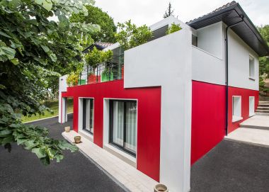 Rénovation thermique et exthétique d'une maison basque