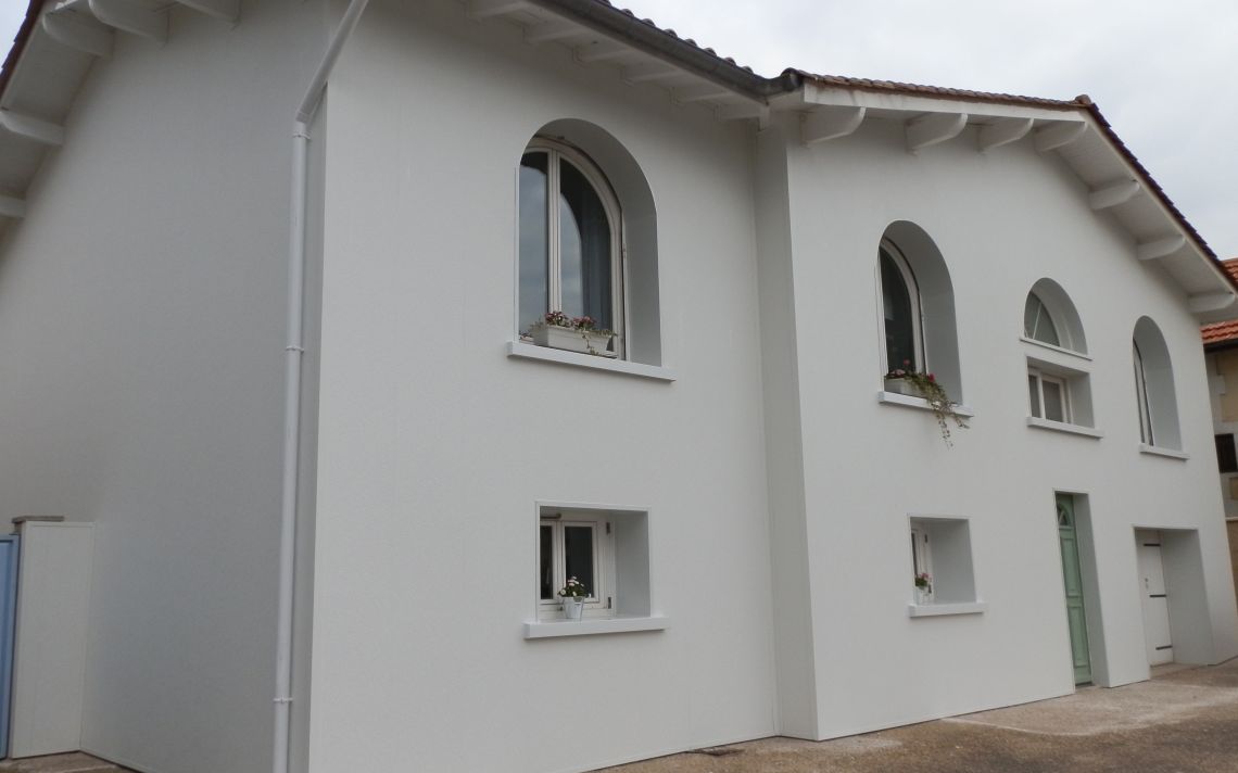 Transformation et isolation de façade