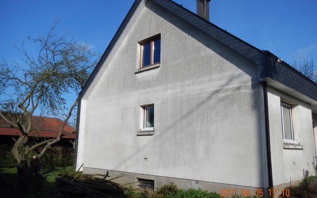 embelissement et Isolation par l’extérieur de 3 façades d'une maison des années 70