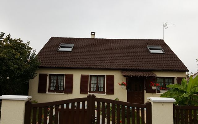 Isolation des façades d'une maison de plain-pied