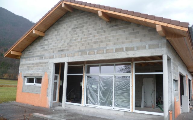 Isolation thermique des façades sur construction neuve