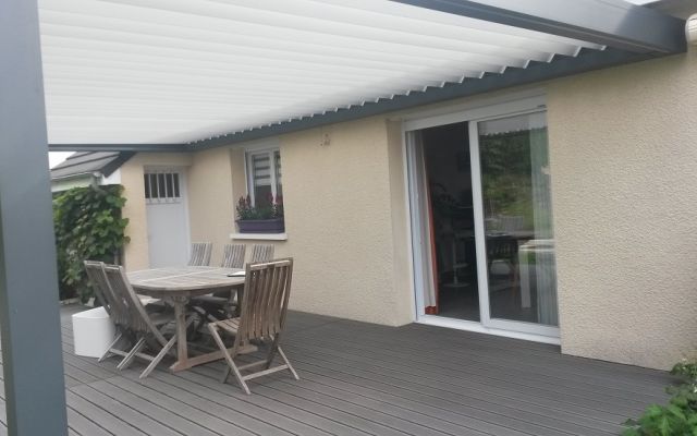 Rénovation thermique d'une façade ouest et son retour