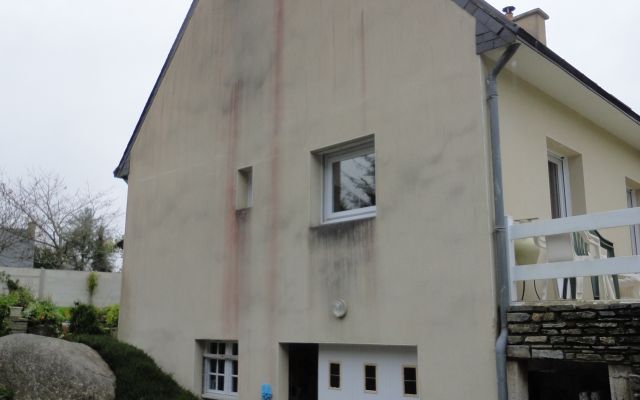 Vêture isolante sur pignon ouest